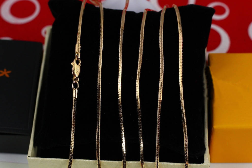 

Цепь Xuping Jewelry жгут 50 см 2 мм золотистая