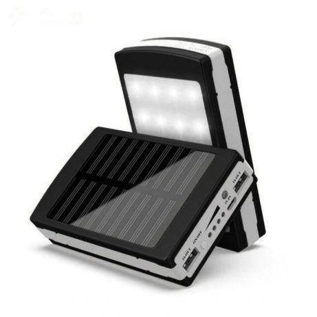 

Зарядное Устройство на Солнечной Батарее с Фонарем Smart Power Bank 90000 mAh