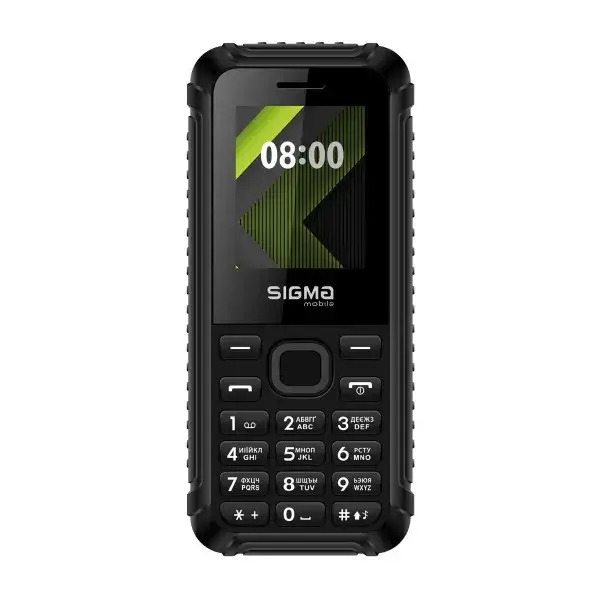 

Кнопочный телефон Sigma mobile X-Style 18 Track Black, Черный