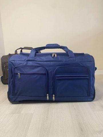 

Дорожная сумка на колесах Среднего размера, Синий