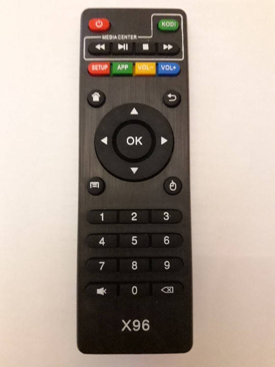 

Пульт SMART TV BOX X96, Черный