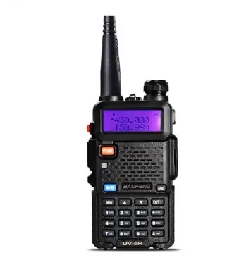 

Радиостанция Baofeng UV-5R, двухдиапазонная, дальность 10км, батарея 1800mAh, 5W