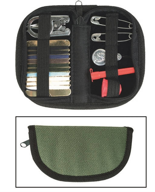 

Швейный набор МИЛ ТЕК в чехле олива Германия, Оливковый