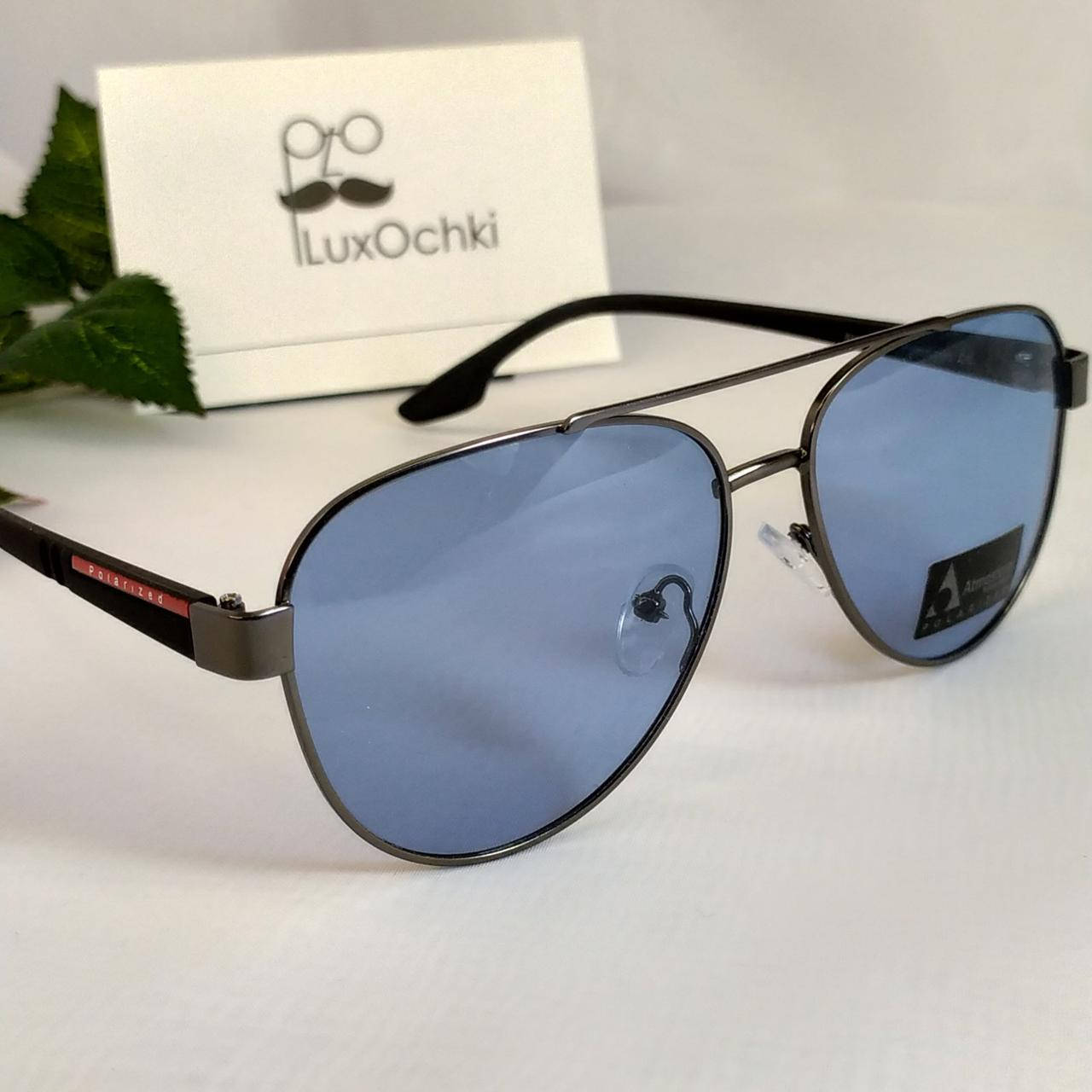 

Очки для водителей поляризационные капли фотохромные (хамелеон) голубые, Голубой