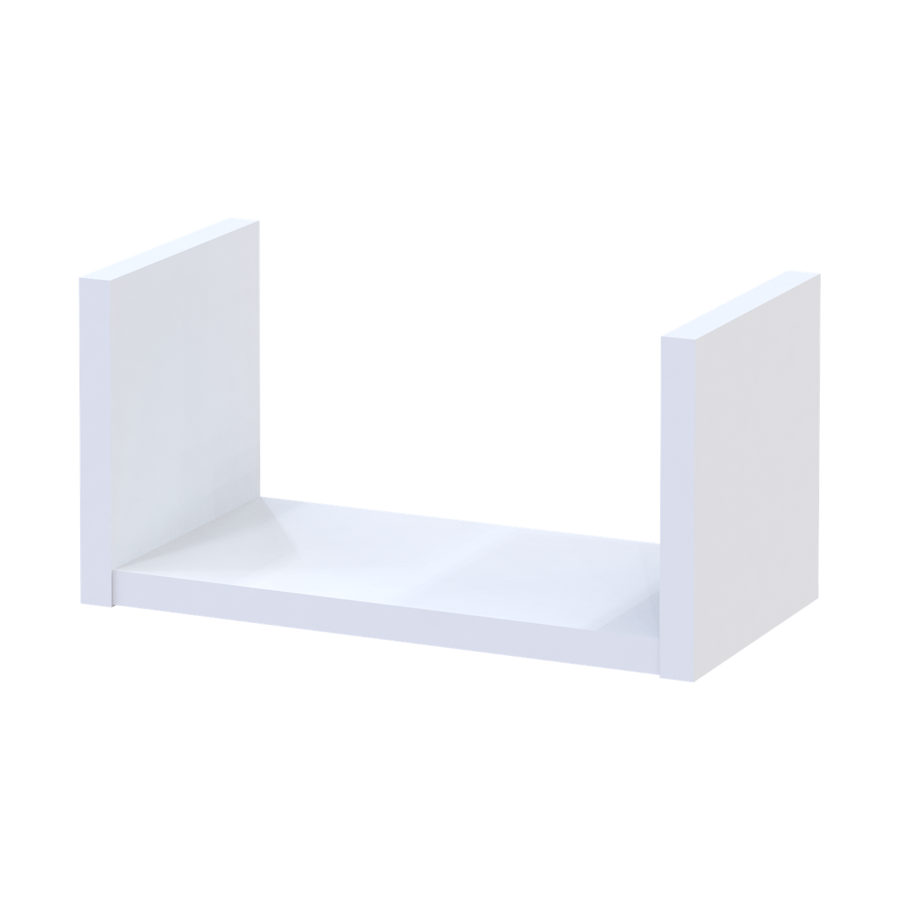 Комплект полиць Doros Філ Білий 3 шт 30/45/60х15х15 (41516077) 2