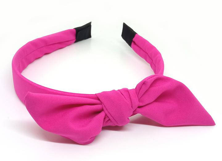 

Обруч женский малиновый