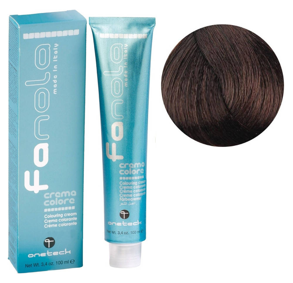 

Крем-краска для волос Fanola №5/43 Light chestnut copper golden 100 мл (2985Gu)