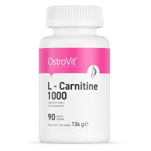 

Жиросжигатель L-Carnitine 1000 OstroVit (90 таблеток)