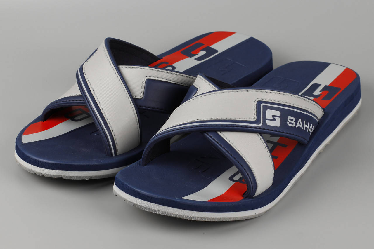 

Шлепанцы мужские синие Sahab SH21-071M Сахаб Размеры 42 44 47, Синий