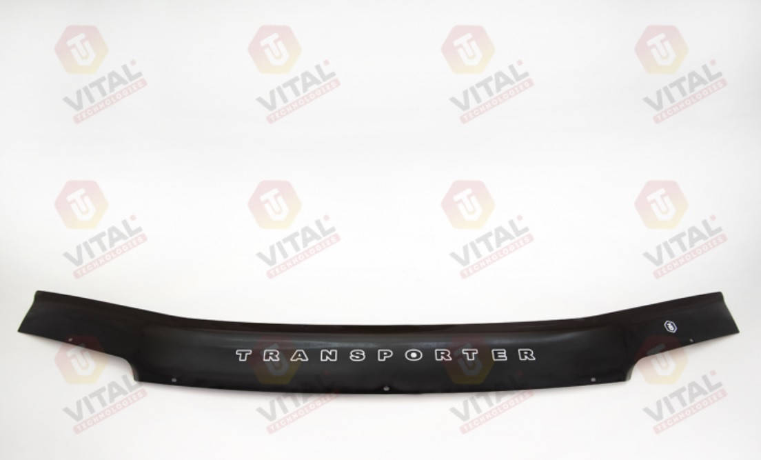 

Дефлектор капота VT52 (мухобойка) Volkswagen VW T4 1990-2001 прямые фары, Vip Tuning, VW19