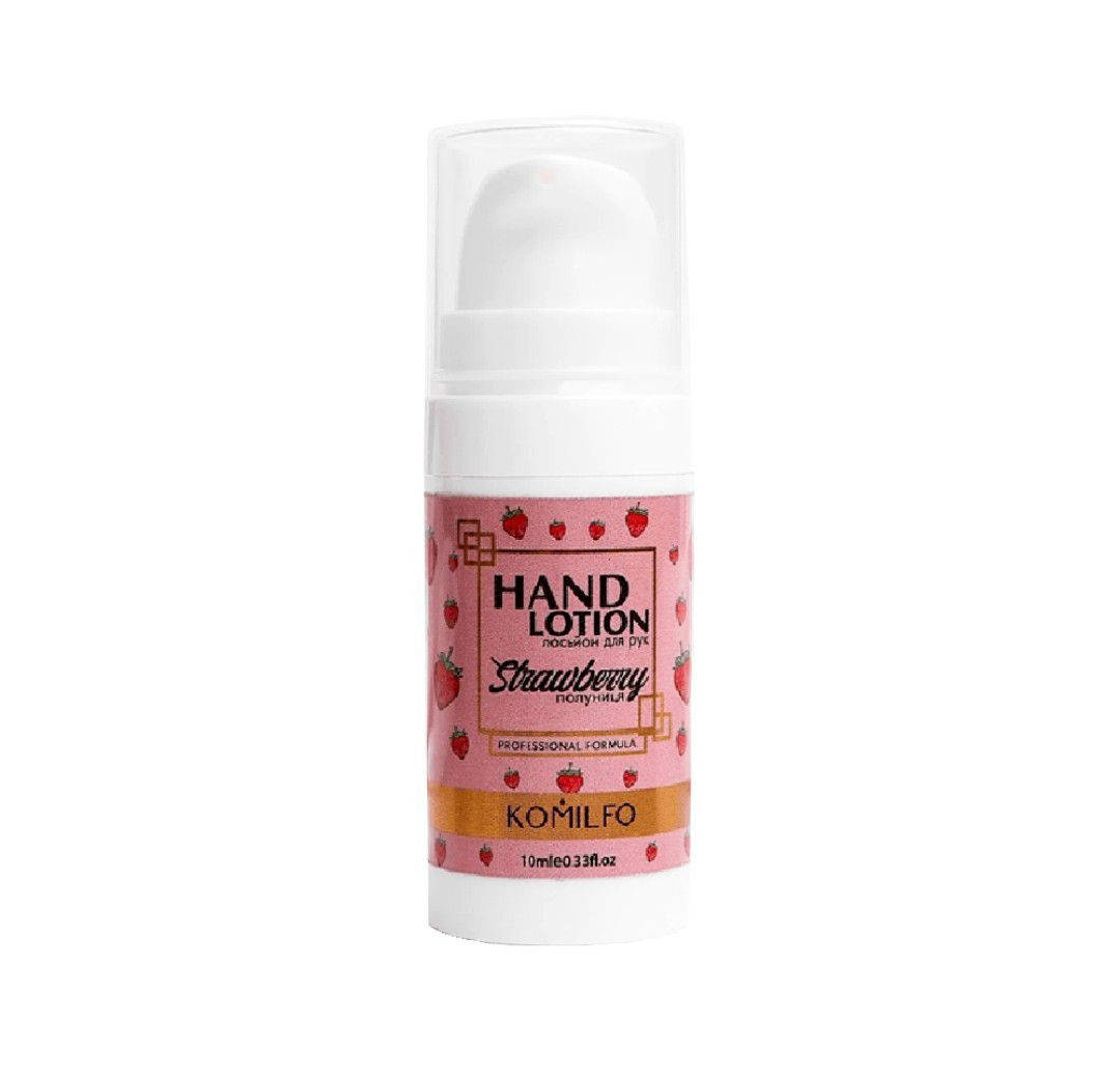 

Komilfo Hand Lotion Strawberry - лосьон для рук клубника, 10 мл