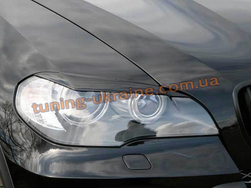 

Реснички на BMW X5 E70 2006-13, Черный