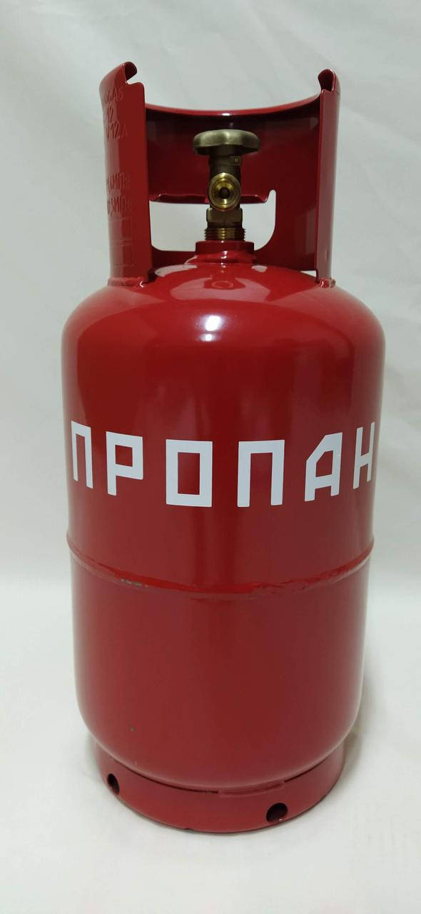 

Газовый баллон 12 литров с предохранительным клапаном