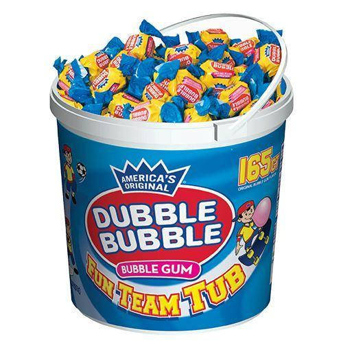 

Ведро жвачек Dubble bubble (165шт)