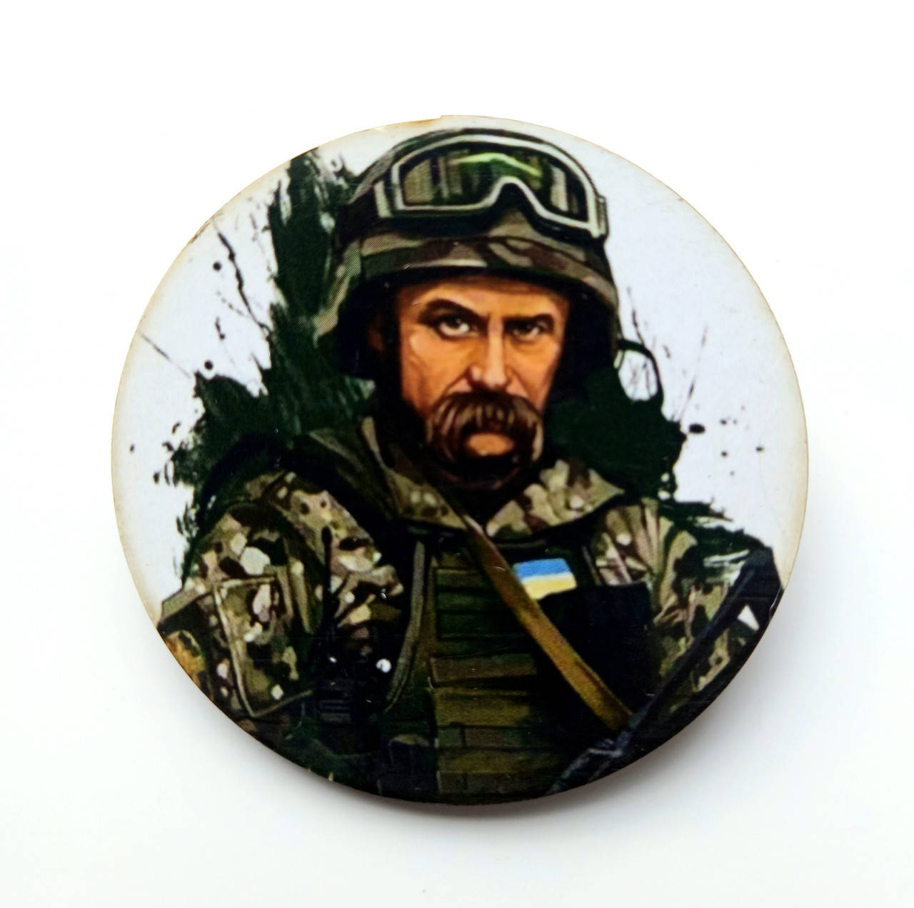 

Значок , Україна ЗСУ , мдф , диаметр 5,5 см