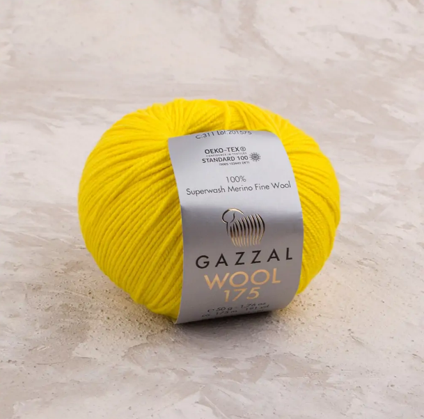 

Пряжа из мериноса Gazzal Wool 175 311 (Газзал Вул 175)