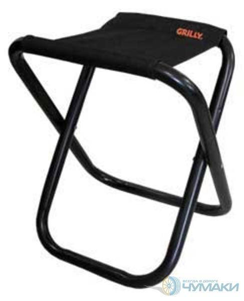 

Раскладной стул Grilly C-4 для пикника, рыболовли и отдыха., Чёрный