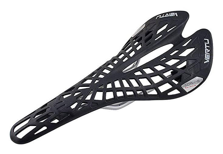 

Седло велосипедное пластиковое Vertu, черное