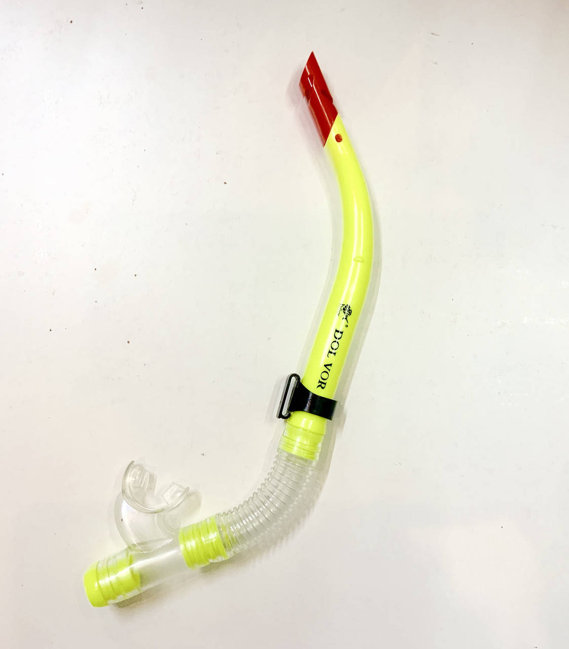 

Трубка для плавания (снорклинга) с клапаном и водоотсекателем Dolvor