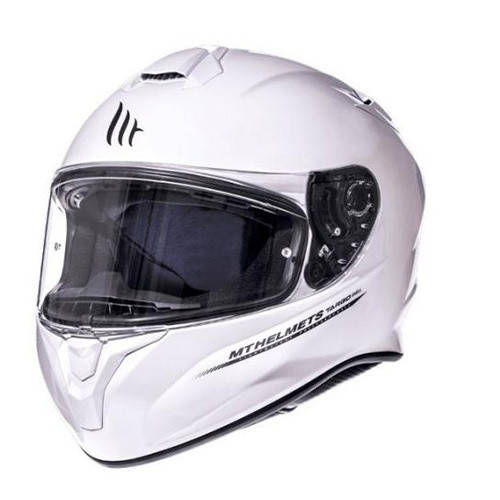 

Шлем MT Targo Solid White Gloss, (2XL), Белый