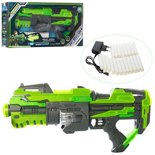 

Бластер с Поролоновыми шарами на батарейках FJ553, Зелёный