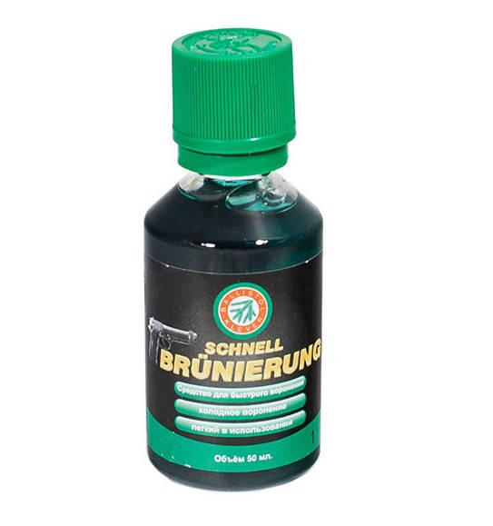 

Средство для воронения Klever Ballistol Klever-Schnellbrunierung 50ml