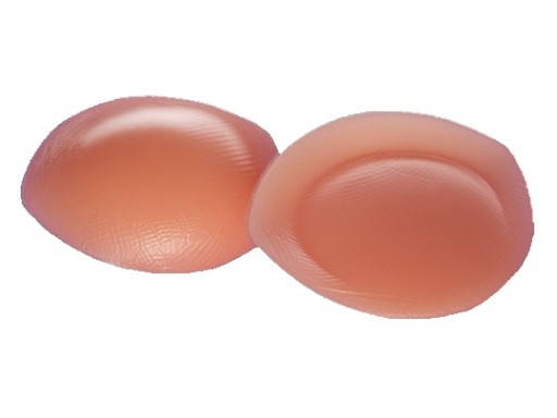 

Силиконовые вкладыши большие в бюстгальтер Julimex WS-04, Телесный