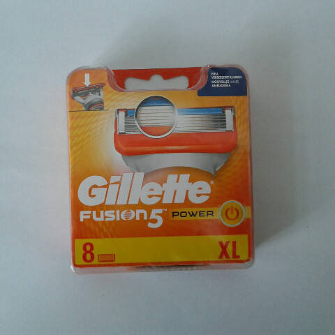 

Кассеты для бритья мужские Gillette Fusion 5 Power 8 шт. ( Жиллетт Фюжин 5 павер оригинал Германия )