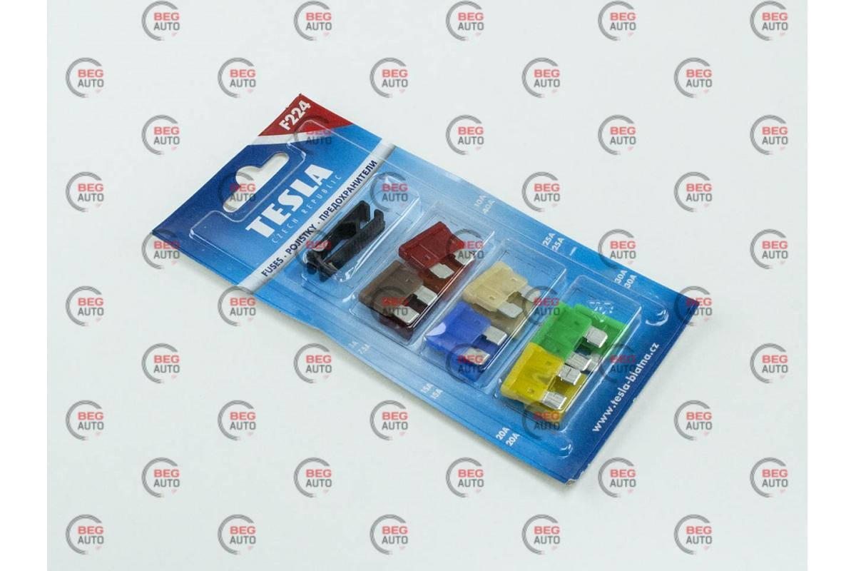 

Предохранители 2108 Евро (TESLA) блистер (12шт+пинцет)