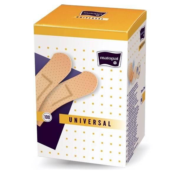 

Пластырь медицинский Matopat универсальный 25 мм х 76 мм, 100 шт