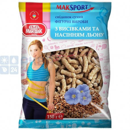 

Фигурные изделия с отрубями и семенами льна