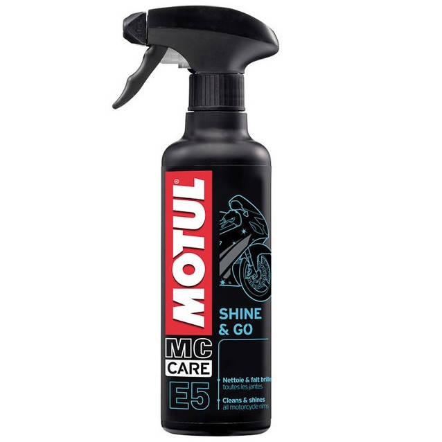 

Средство для восстановления лаков и красок MOTUL E5 Shine&Go 400 мл (103000/818816)