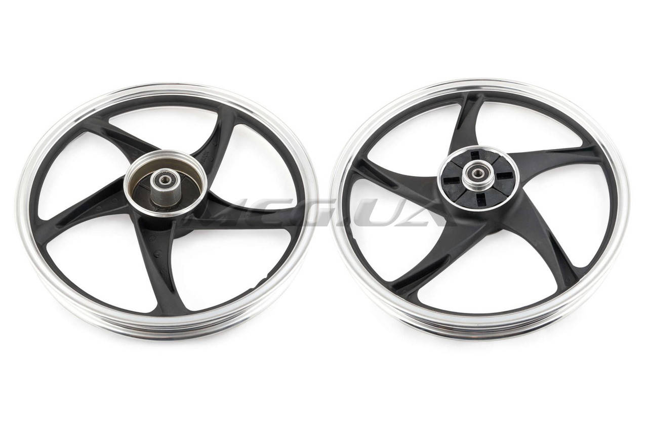 

Диск колеса 1,4 * 17 (зад, барабан) (легкосплавный) на мопед Viper Active "ZY"