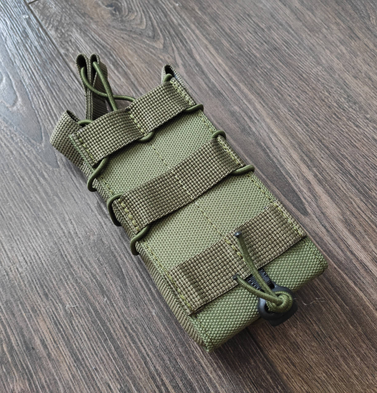 

Открытый подсумок для магазина АК на системе Molle (олива)