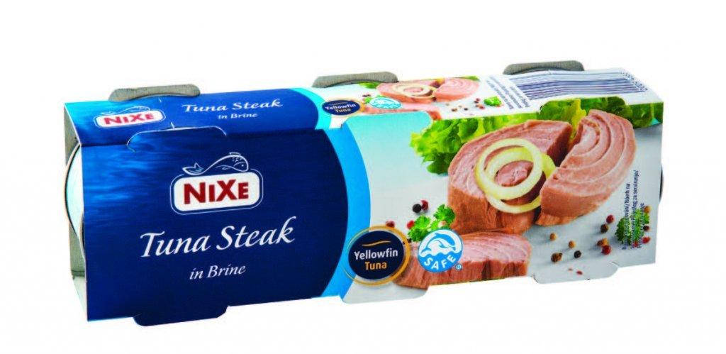 

Стейк тунца Nixe Tuna steak в собственном соку 80г