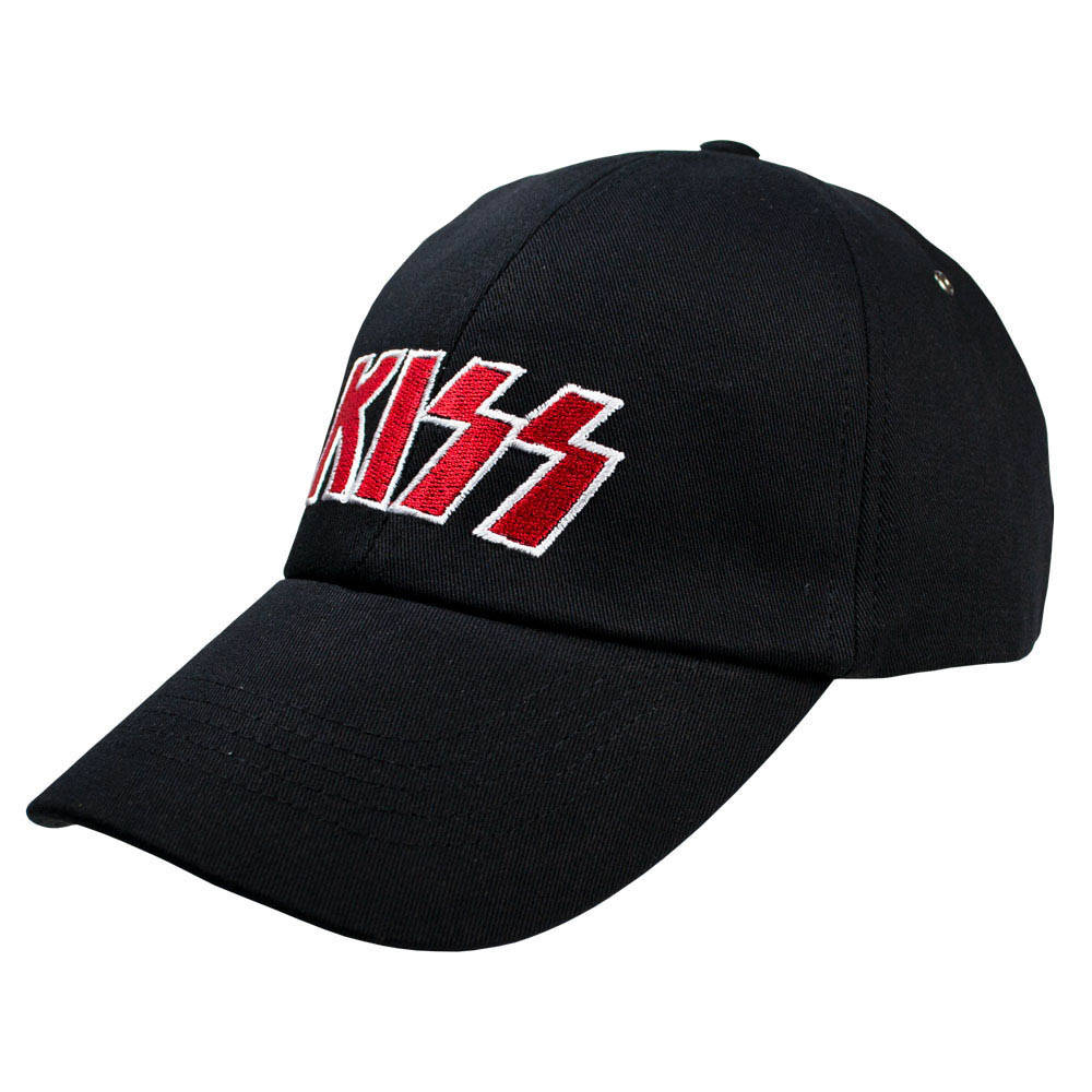 

Бейсболка KISS Logo, Черный