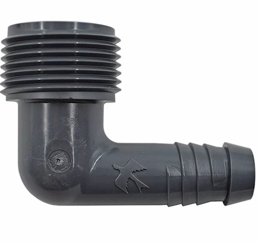

SBE-075 угловой фитинг штуцер 16x3/4" ЗР Rain Bird