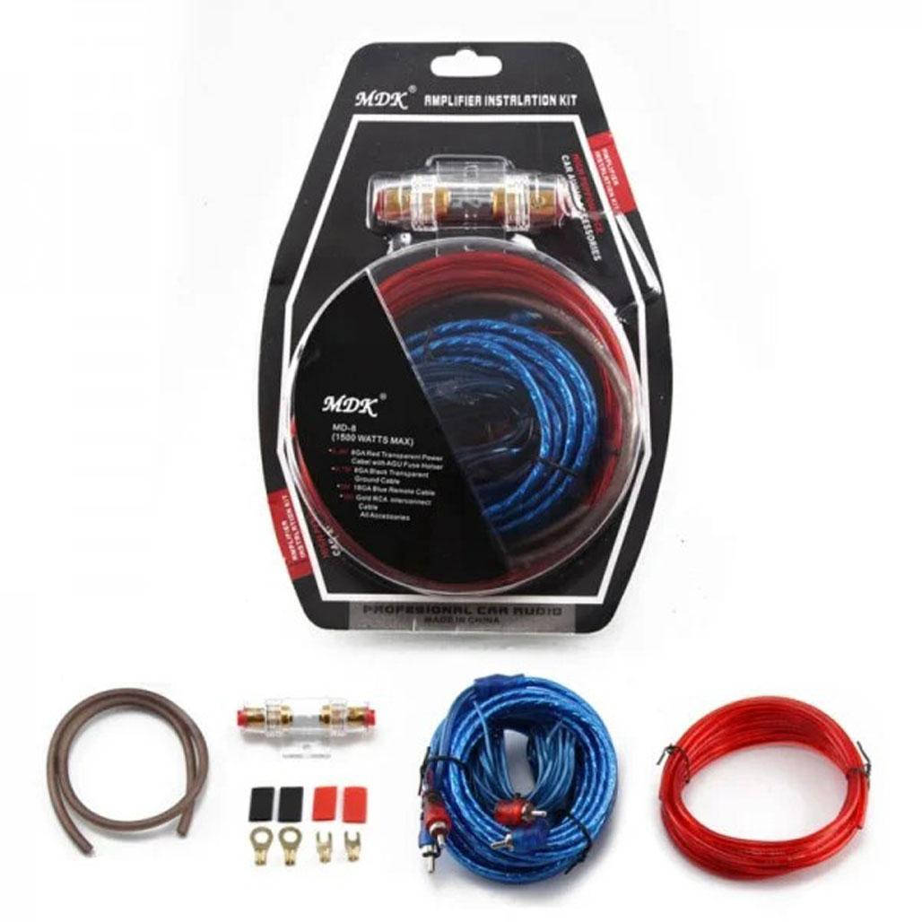 

Провода для сабвуфера kit MD 8 / Кабели для сабвуфера