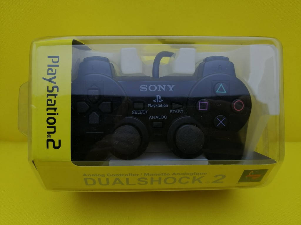 

Геймпад беспроводной DualShock 2 для Sony PlayStation 2, Черный