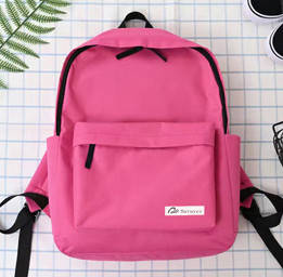 

Городской рюкзак 1205 Shine Pink, Малиновый