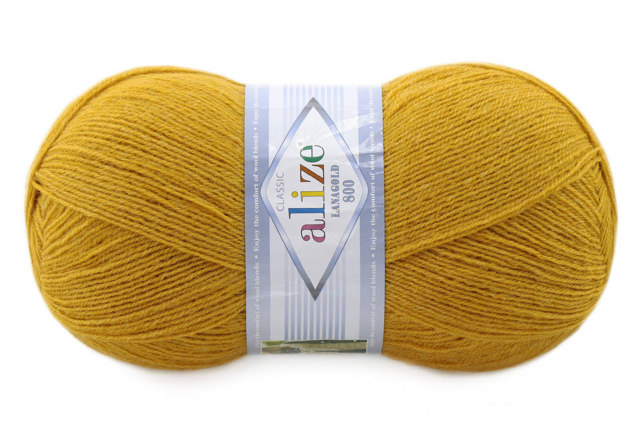 

Alize 800 Lana Gold, Горчичный №645, Оранжевый
