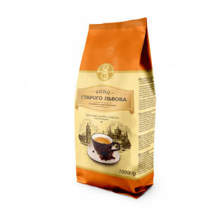 

Кофе в зернах Кофе Старого Львова "Ранкова" ТМ Венский кофе 1 кг