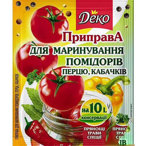 

Маринад для помидоров, перца , кабачков 30г "Деко"