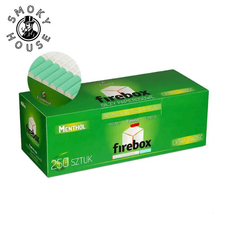 

Гильзы для сигарет FireBox Ментол 250 шт