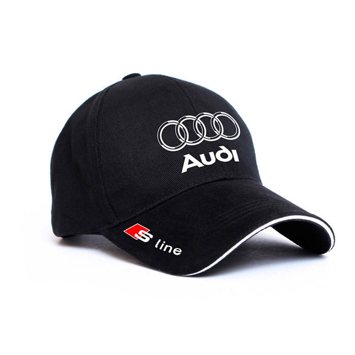 

Кепка бейсболка Audi S-line белое лого, Кепка бейсболка Ауді С-лайн біле лого, Черный