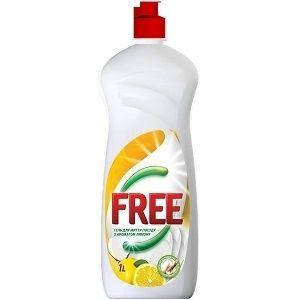 

Free Lemon – гель для мытья посуды (лимон), 1000 мл.