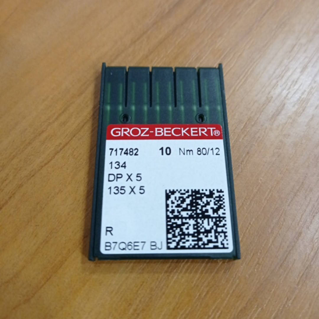 

Игла Groz-Beckert 134 DP*5 №80 R