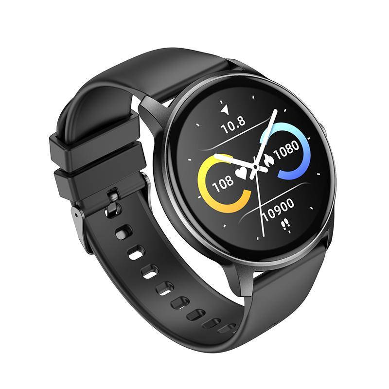 

Смарт часы Smart Watch Hoco Y4 с влагозащитой Черные (black)