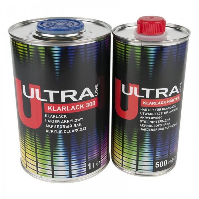 

Акриловый лак Novol Ultra Line 300 MS 2+1 1л лака +0,5л отвердителя (Новол)