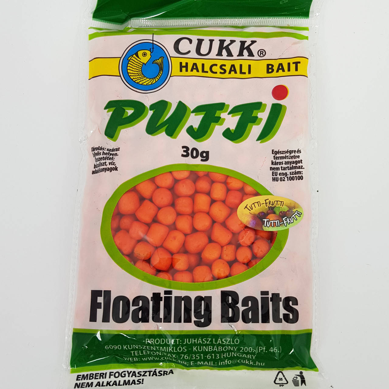 

Насадка тесто воздушное Cukk Puffi 30г 6-10мм (Тутти-Фрутти)